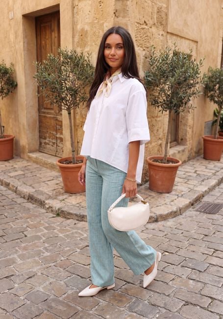 Gr&uuml;ne YDENCE Weite Hose PANTS LEONA - large