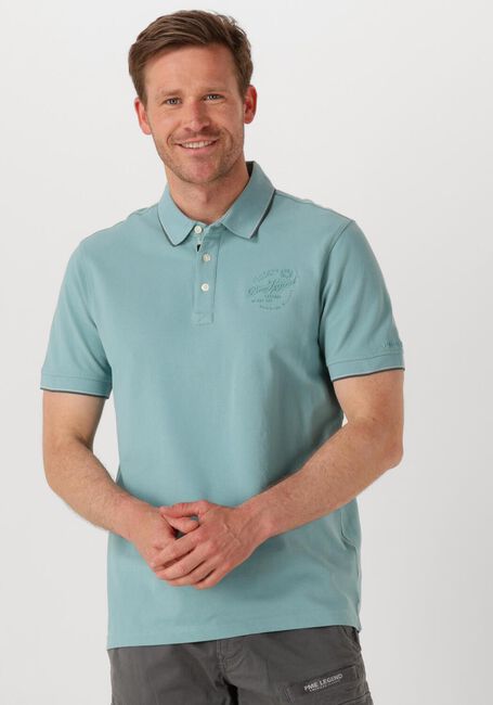 Blaue PME LEGEND Polo-Shirt STRETCH PIQUE PACKAGE - large