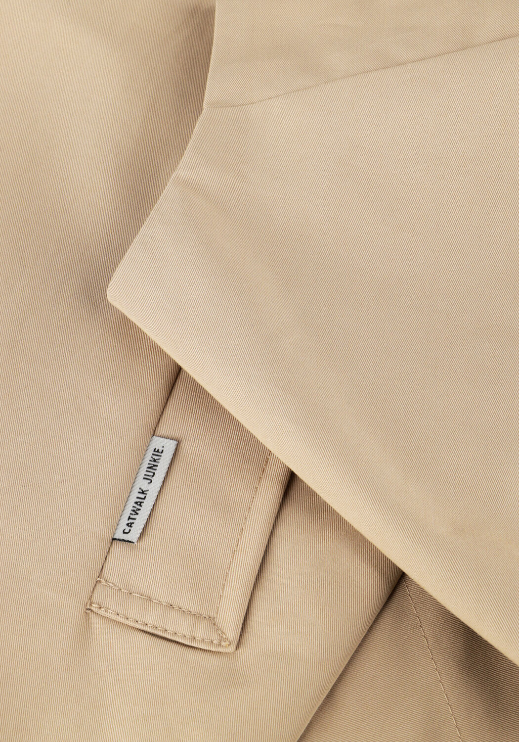 Sand CATWALK JUNKIE Trenchcoats SHORT TRENCHCOAT - large