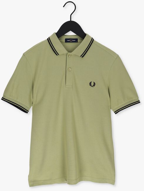 Grüne FRED PERRY Polo-Shirt TWIN TIPPED FRED PERRY SHIRT - large