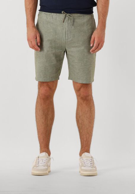 Olive SCOTCH & SODA Kurze Hose FAVE COTTON/LINEN TWILL BERMUDA - large