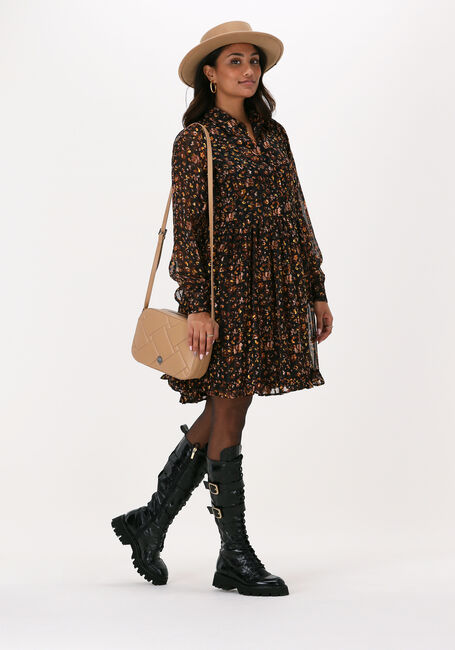 Schwarze Y.A.S. Minikleid YASLEONORI LS DRESS - large