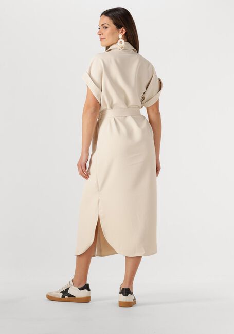 Beige OMODA ATELIER Midikleid OM-BABETTE X BO - large