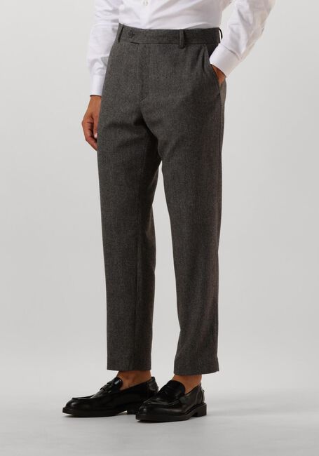 Graue SELECTED HOMME Hose SLHSLIM-REED WOOL TRS - large