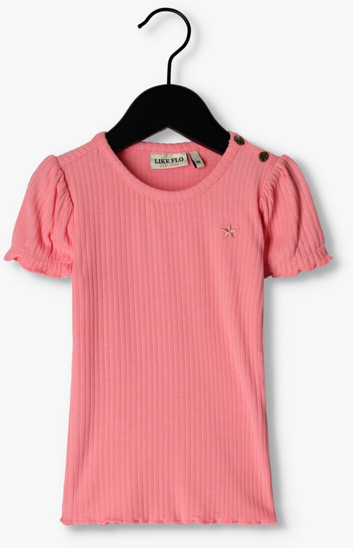 rosane like flo t-shirt fancy rib top