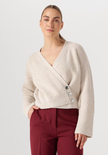 Ecru SECOND FEMALE Strickjacke GERDA KNIT CARDIGAN - large