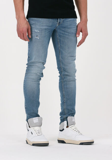 Blaue CAST IRON Slim fit jeans RISER SLIM SOFT SUMMER VINTAGE - large