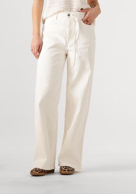 Weiße MODSTRÖM Wide jeans ISOLDEMD SOLID PANTS - large