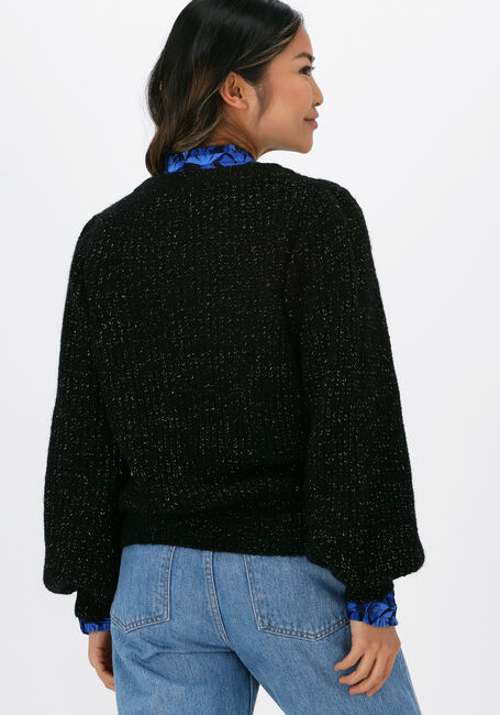 Schwarze FABIENNE CHAPOT Pullover STARRY LUREX PULLOVER - large