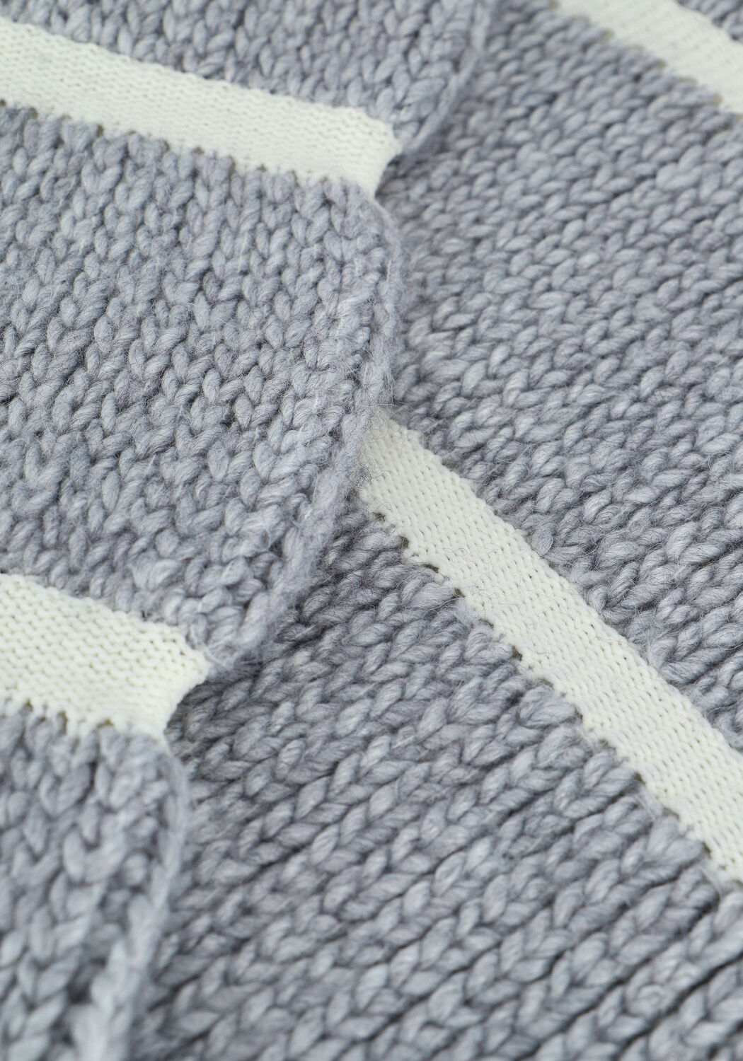 Graue JUST FEMALE Pullover ROMA KNIT - large