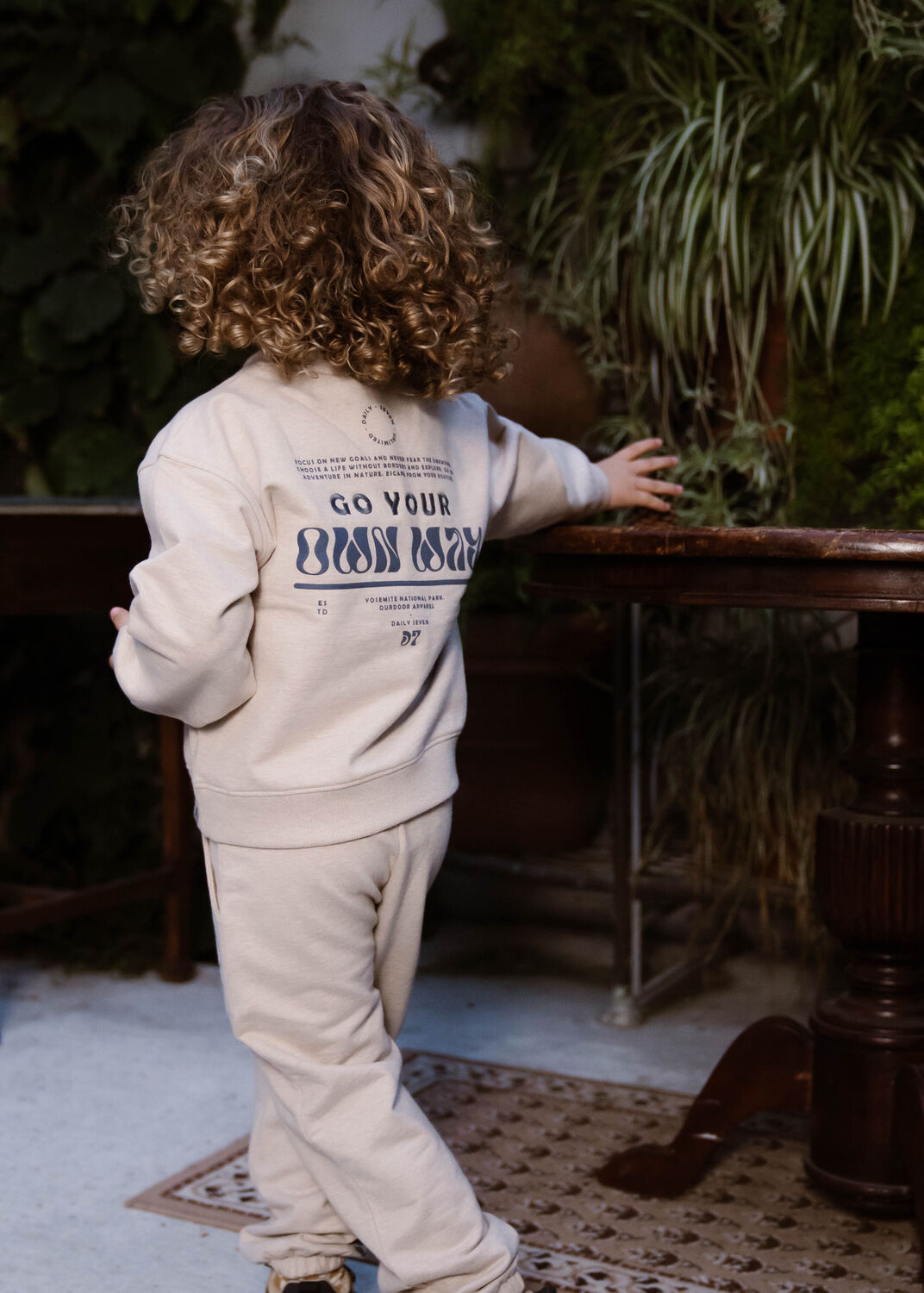 Beige DAILY7 Jogginghose JOGPANTS D7 - large