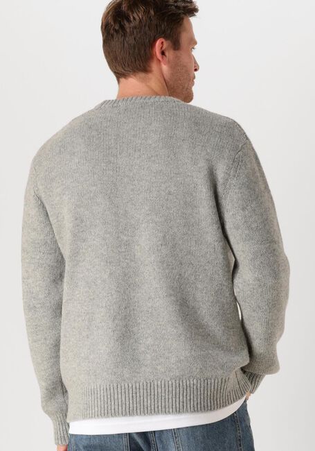 Hellgrau SELECTED HOMME Pullover SLHCODY LS KNIT RELAXED CREW NECK - large