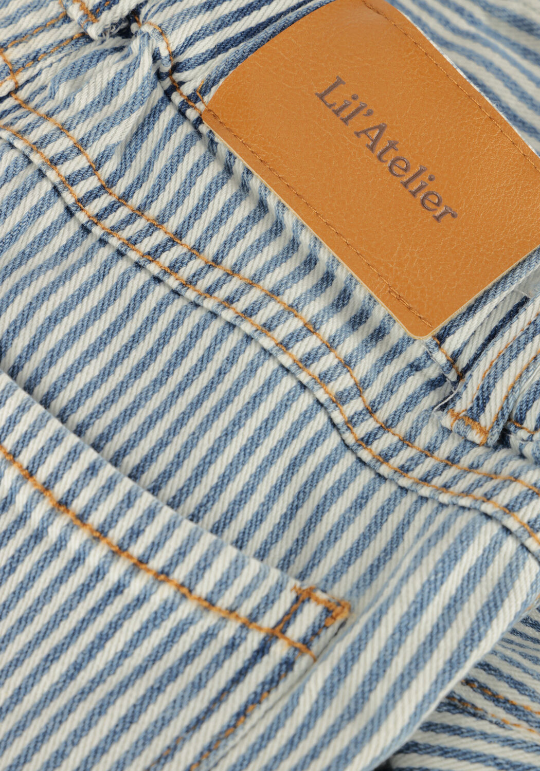 Blaue LIL' ATELIER Kurze Hosen NMMHALFDAN LOOSE SHORTS 4001-HS LIL - large