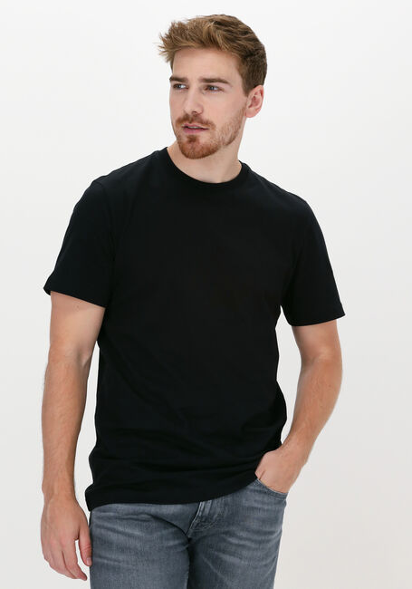 Schwarze SELECTED HOMME T-shirt SLHNORMANI180 SS O-NECK TEE - large