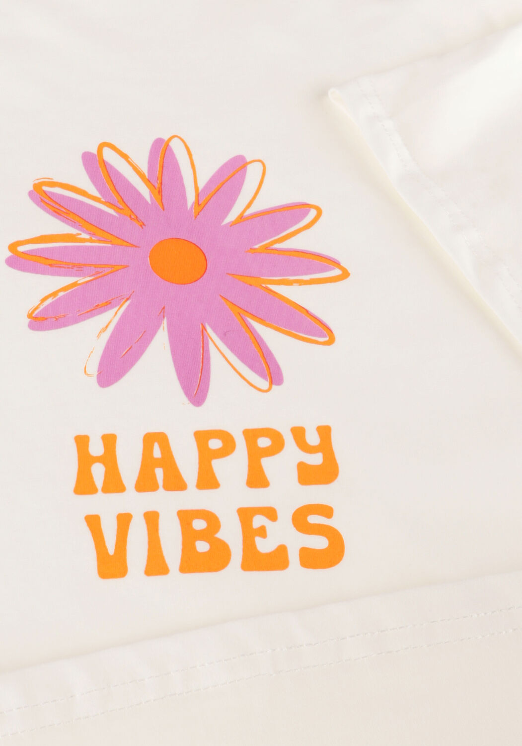 Nicht-gerade weiss YDENCE T-shirt T-SHIRT HAPPY VIBES - large