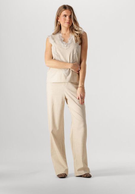 Sand NUKUS Top MAYA TOP EMBROIDERY - large