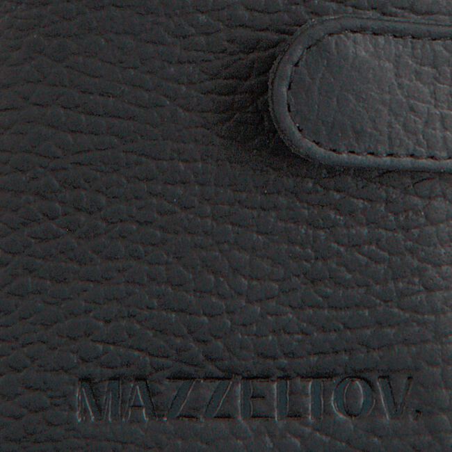Schwarze MAZZELTOV Portemonnaie 18294 - large
