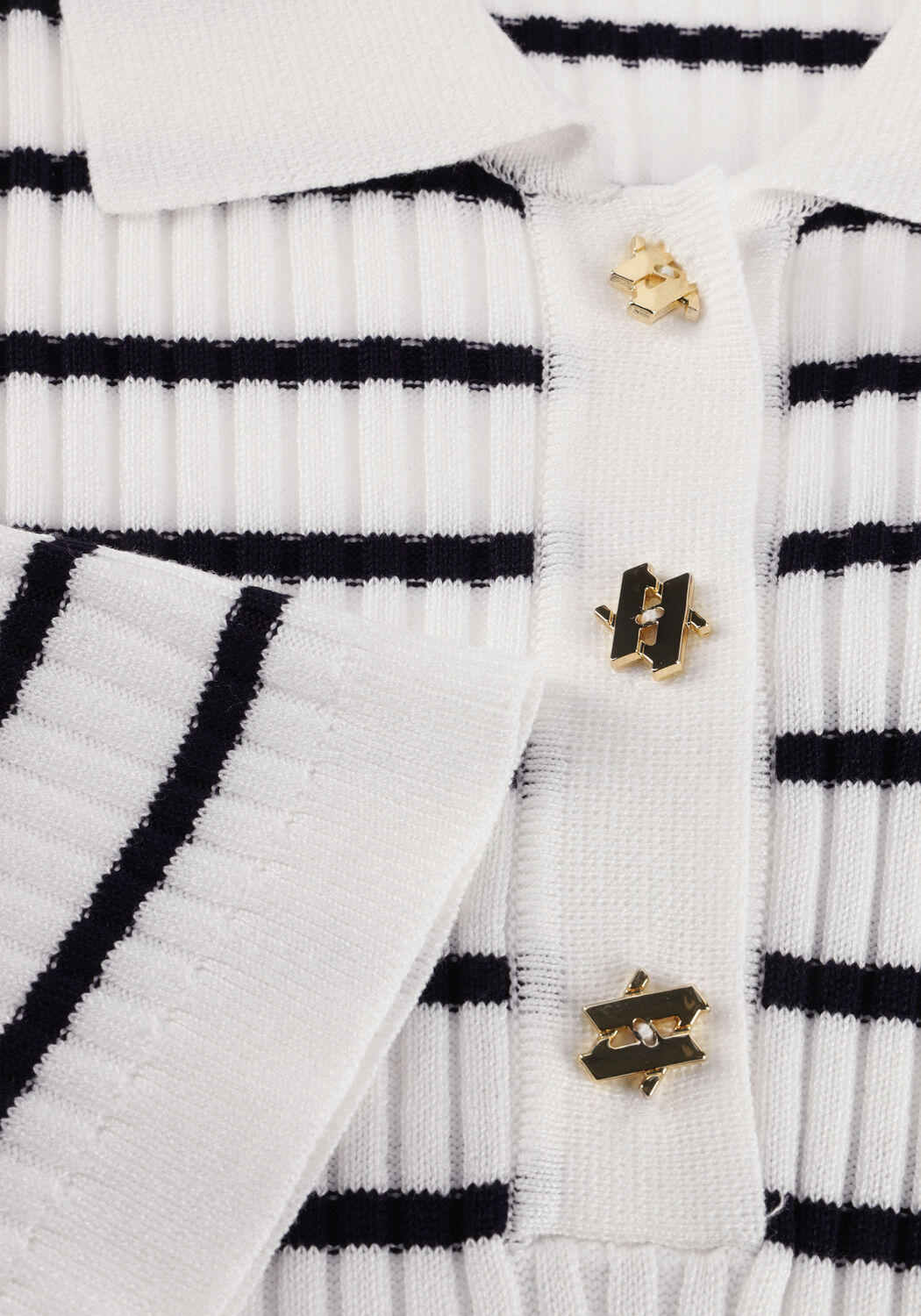 Nicht-gerade weiss AAIKO Top JULIA STRIPE VIS 302 - large