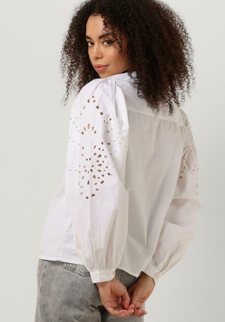 Weiße BY-BAR Blusen RIKKI EMBROIDERY BLOUSE - large