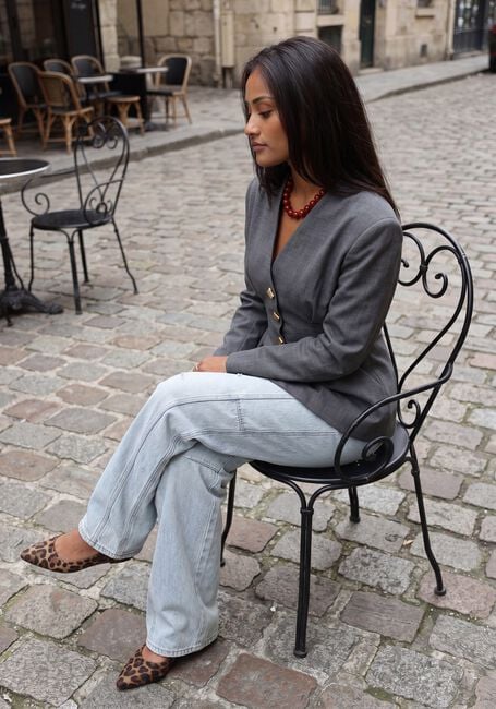Graue HAUTE L'AMITI&Eacute; Blazers ENNA WAIST PLEAT BLAZER - large
