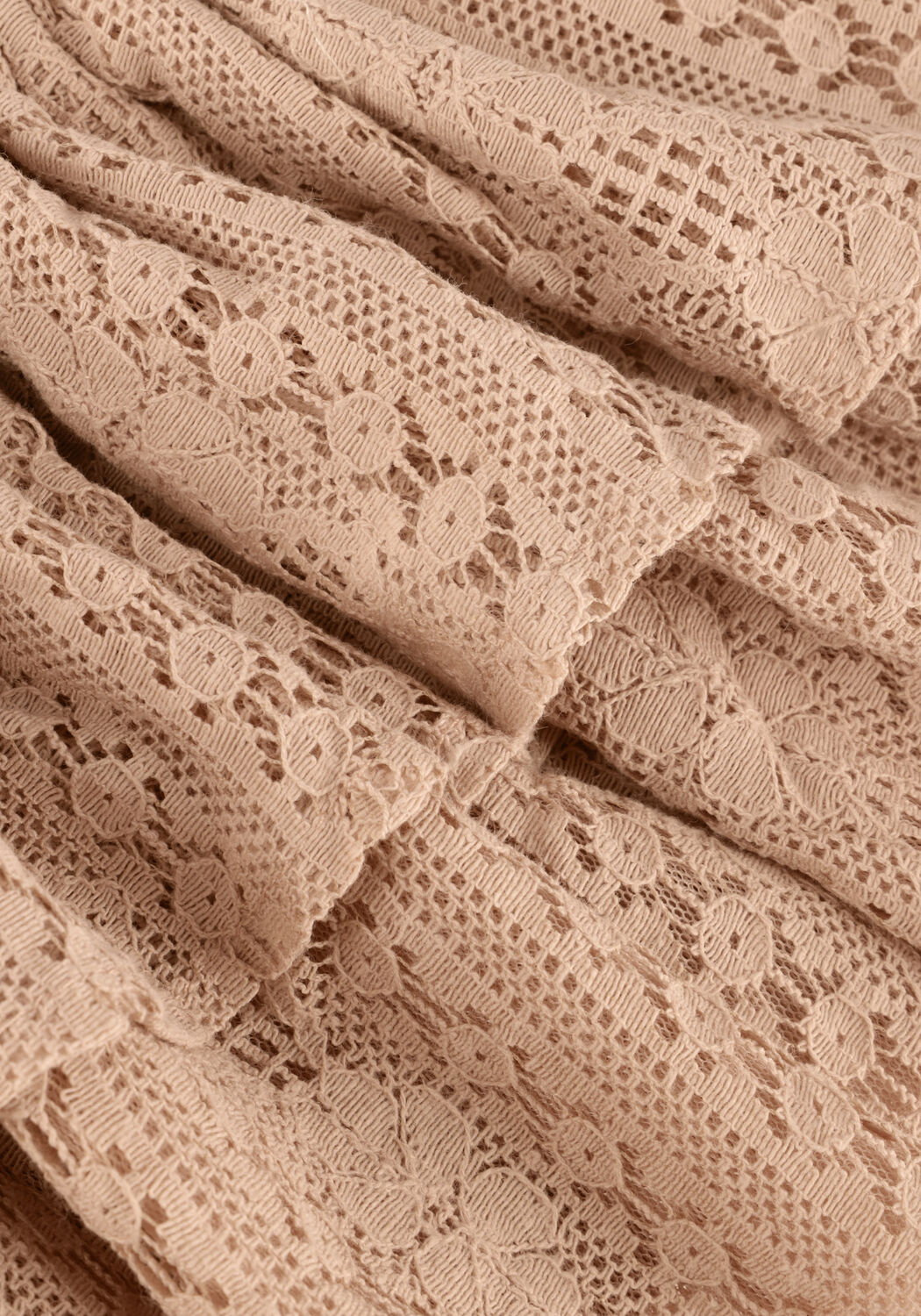 Beige LIL' ATELIER R&ouml;cke NBFRINJA LACE SKIRT LIL - large