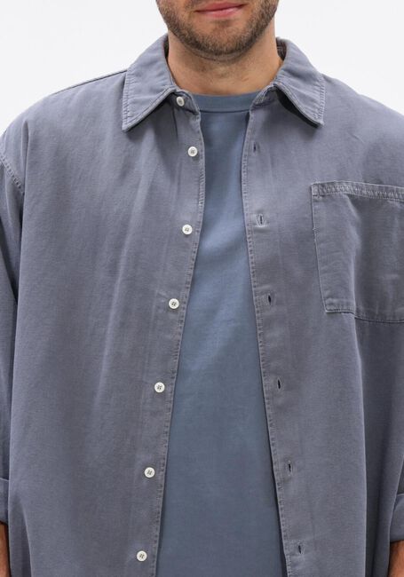 Blaue AMERICAN VINTAGE Overshirts LYCAZ OVERSHIRT - large