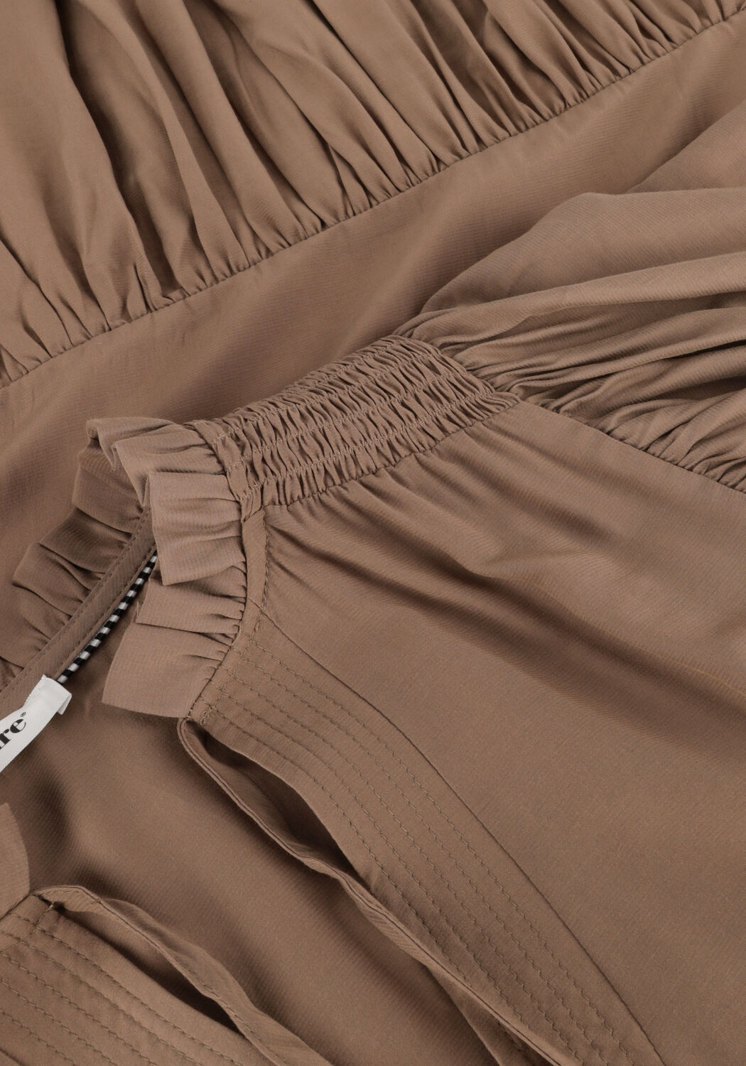 Taupe CO'COUTURE Minikleid TORA FRILL DRESS - large