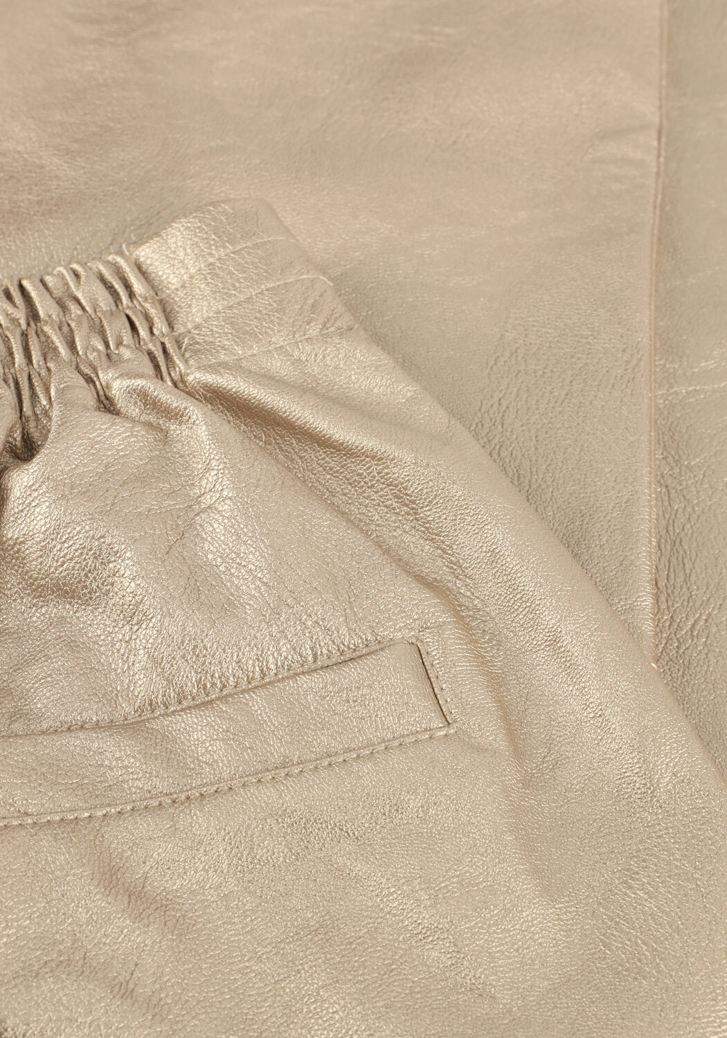 Goldfarbene LOUIZON Lange Hosen MAKANA - large