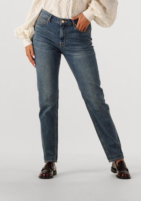 Blaue SUMMUM Straight leg jeans TAPERED JEANS LIGHT WEIGHT COTTON - large