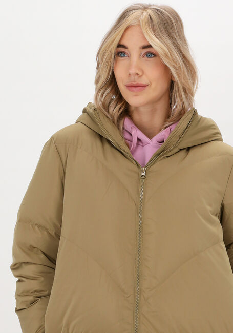 Olive Y.A.S. Wattierte Jack YASIRME LONG DOWN COAT S. - large