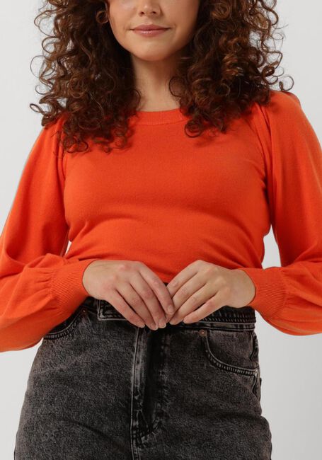 Orangene MSCH COPENHAGEN Pullover MSCHTAMANA RACHELLE PULLOVER - large