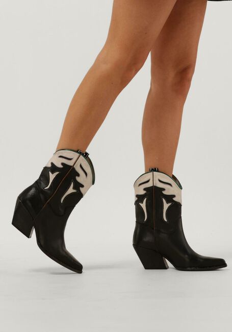 Schwarze ELENA IACHI Cowboystiefel E2016 - large