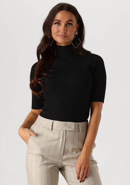 Schwarze JANSEN AMSTERDAM Top FN154 TOP BODIL - large