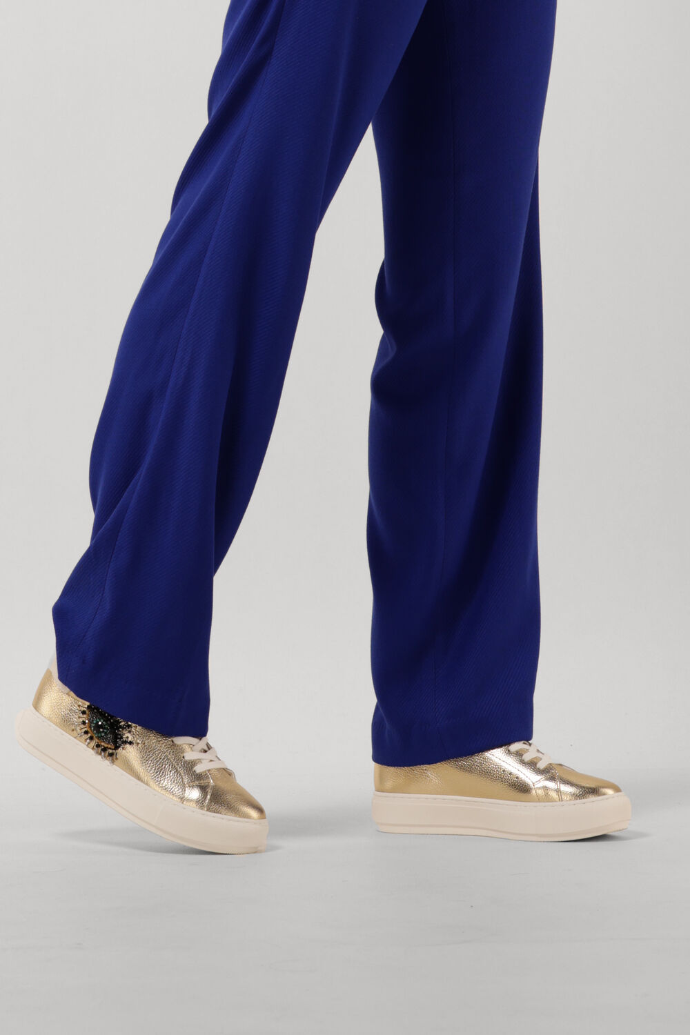 Goldfarbene KURT GEIGER LONDON Sneaker Low LANEY EYE - large