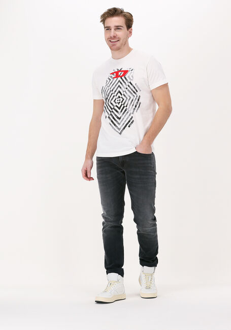 Weiße DIESEL T-shirt T-DIEGOR-C16 - large