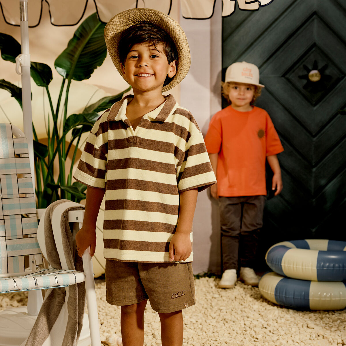 Braune Z8 Kurze Hose FINNLEY - large