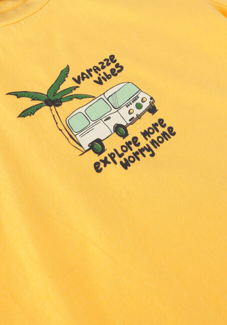 Gelbe MOODSTREET T-shirt T-SHIRT PRINT - large