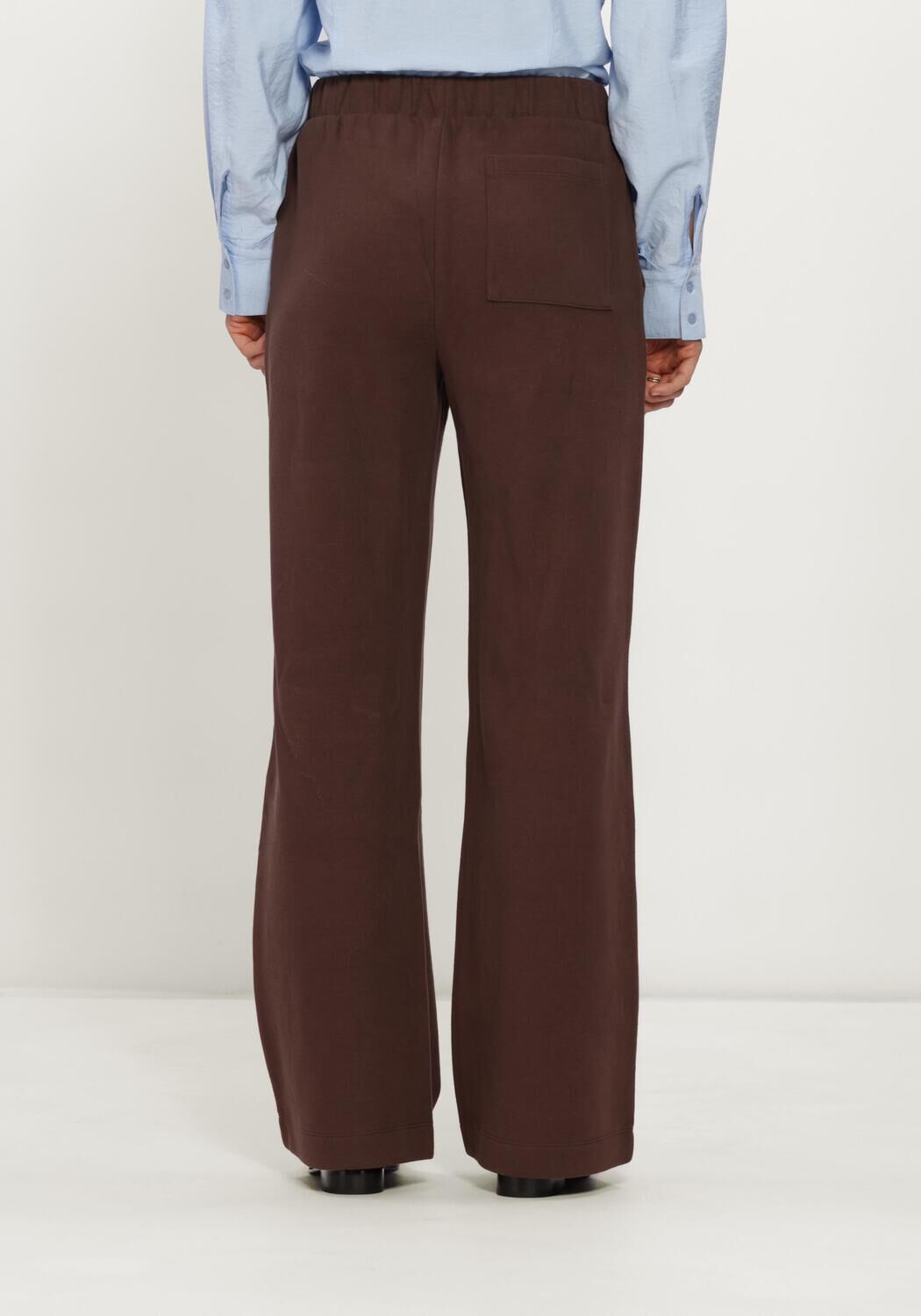 Braune MSCH COPENHAGEN Jogginghose MSCHMARLETTA SWEAT PANTS - large