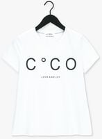 Weiße CO'COUTURE T-shirt COCO SIGNATURE TEE