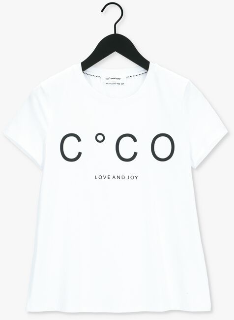 Weiße CO'COUTURE T-shirt COCO SIGNATURE TEE - large