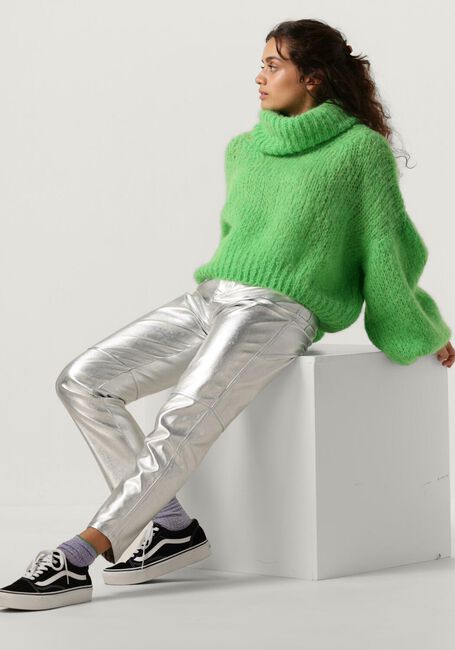 Gr&uuml;ne AMERICAN DREAMS Rollkragenpullover PEPPER ROLL NECK CROPPED - large