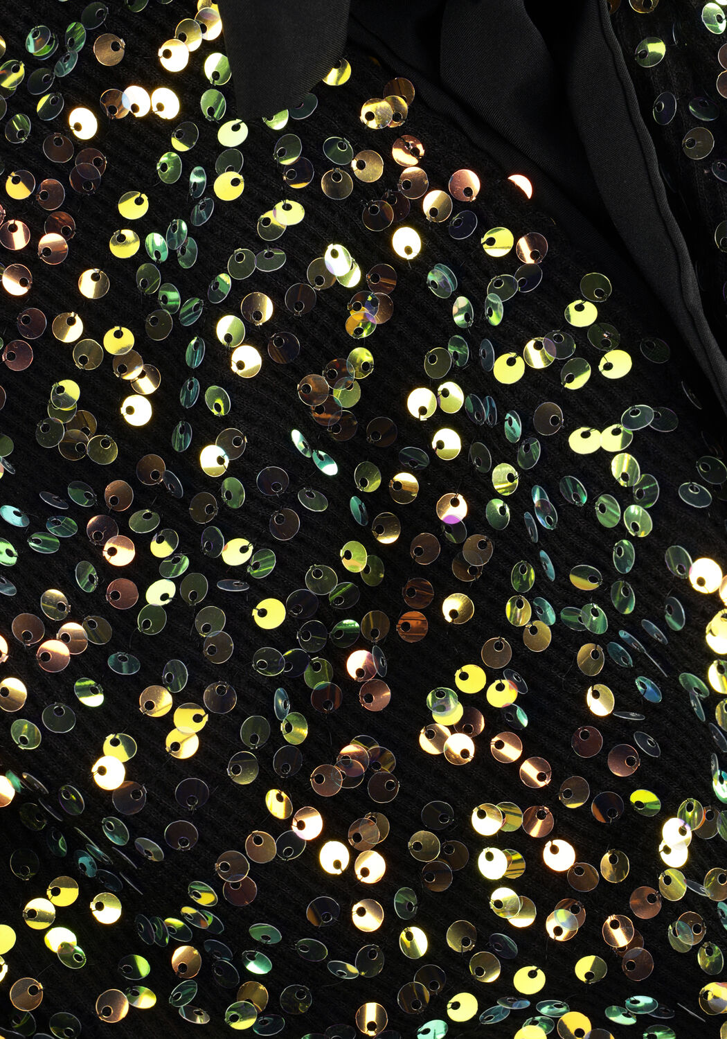 Schwarze Y.A.S. Blusen YASSIGLO LS WRAP TOP - large