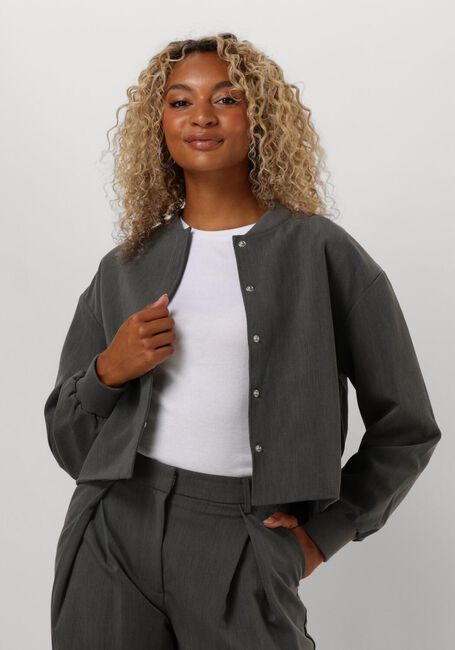 Graue SELECTED FEMME Jacken SLFBLAKE BOMBER - large