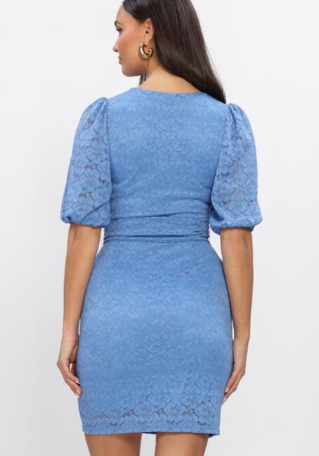 Blaue FREEBIRD Minikleid F-JER-LACE-FLOWER-26-1 - large