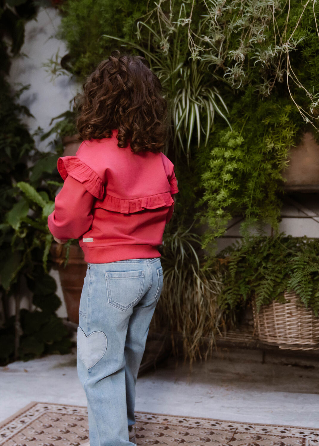 Blaue DAILY7 Wide jeans 2450 WIDE FIT HEART - large