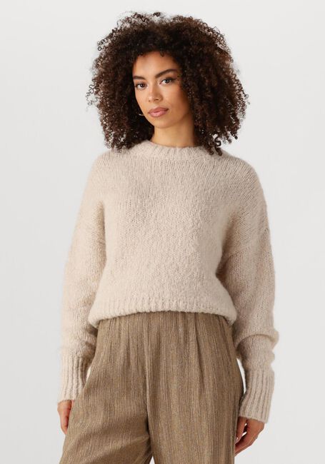 Beige BY-BAR Pullover SONNY BULKY PULLOVER - large
