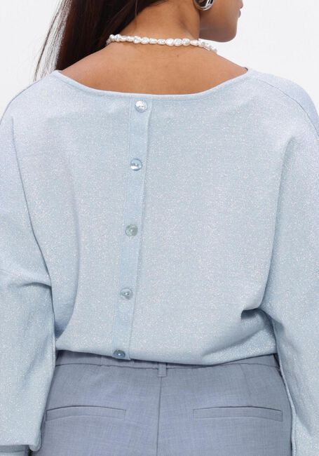 Blaue NUKUS Pullover JORIEN PULLOVER LUREX - large