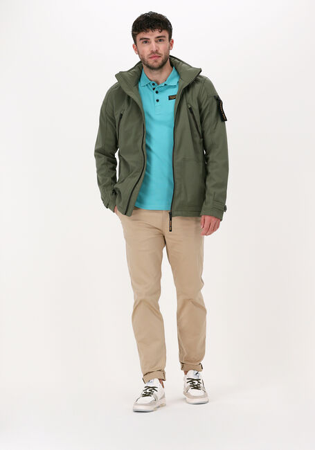 Grüne PME LEGEND Regenjacke SEMI LONG JACKET SUCCESSOR SOFT SHELL - large