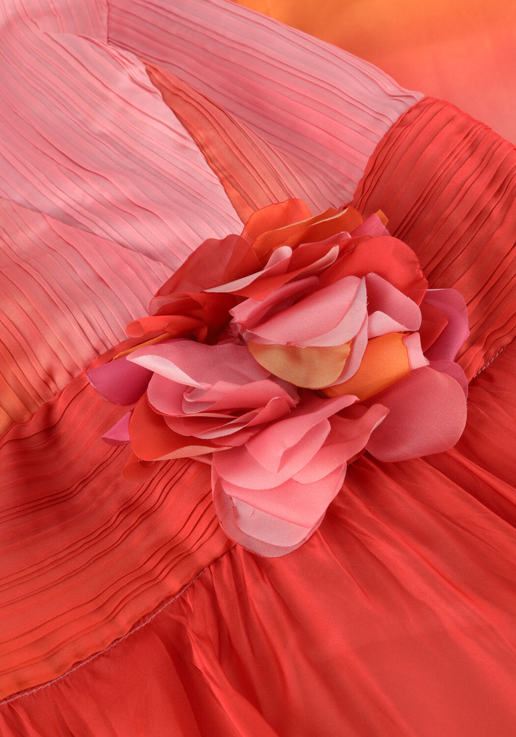 Orangene ACCESS Maxikleid 53-3378-0017 - large