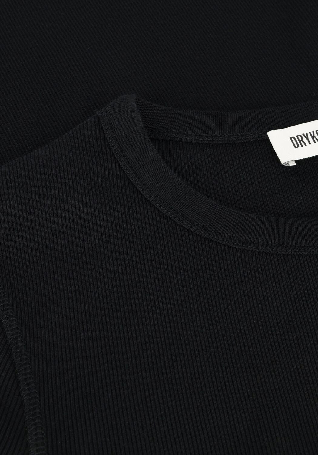 Schwarze DRYKORN T-shirt SELAY - large